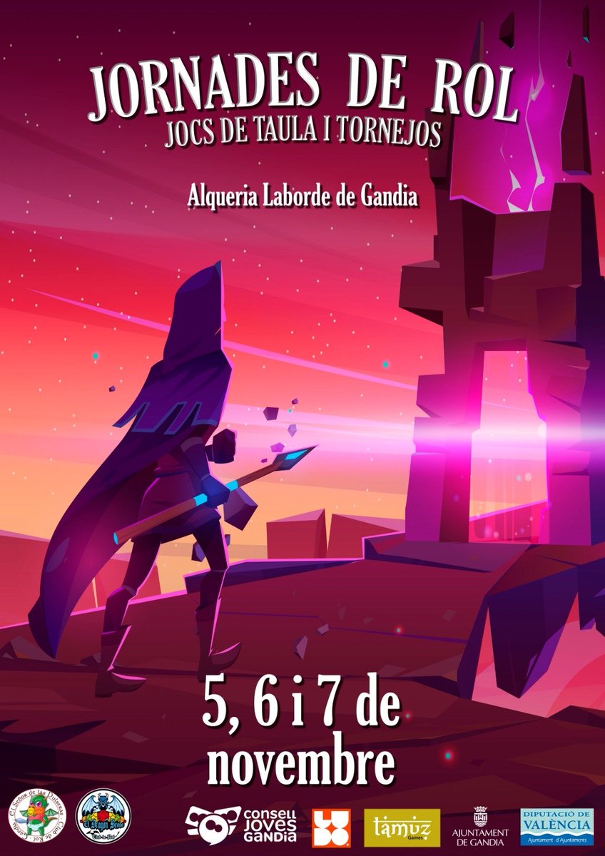 CAS: ⚠️⚠️JORNADAS DE ROL 2021⚠️⚠️

Nos complace anunciar que, después de la suspensión de las Jornadas en julio, ¡podemos decir que este año podemos celebrarlo!