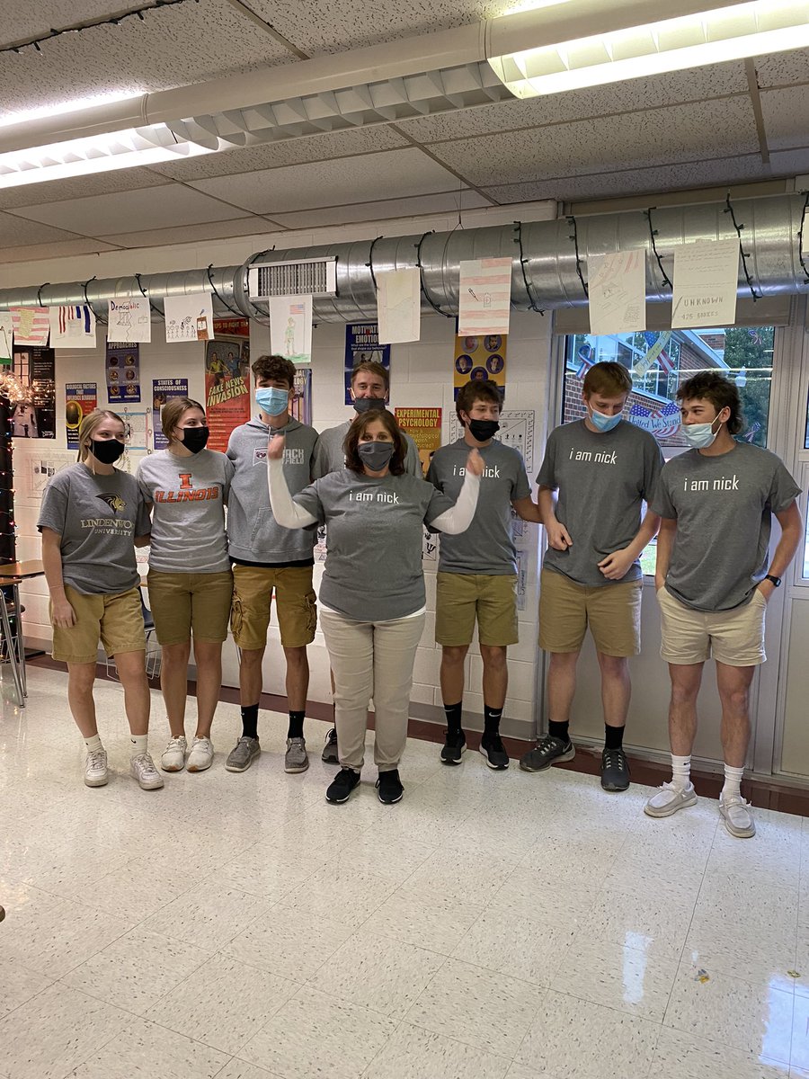 Will the real Nick please stand up?? #redbud132 #RedRibbonWeek2021 #halloween2021