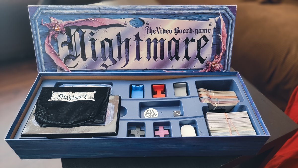 I liked the tabletop simulator version of this game so much last year that I went and found a complete physical copy to play with friends this #halloween -B

YES, MY GATEKEEPER!