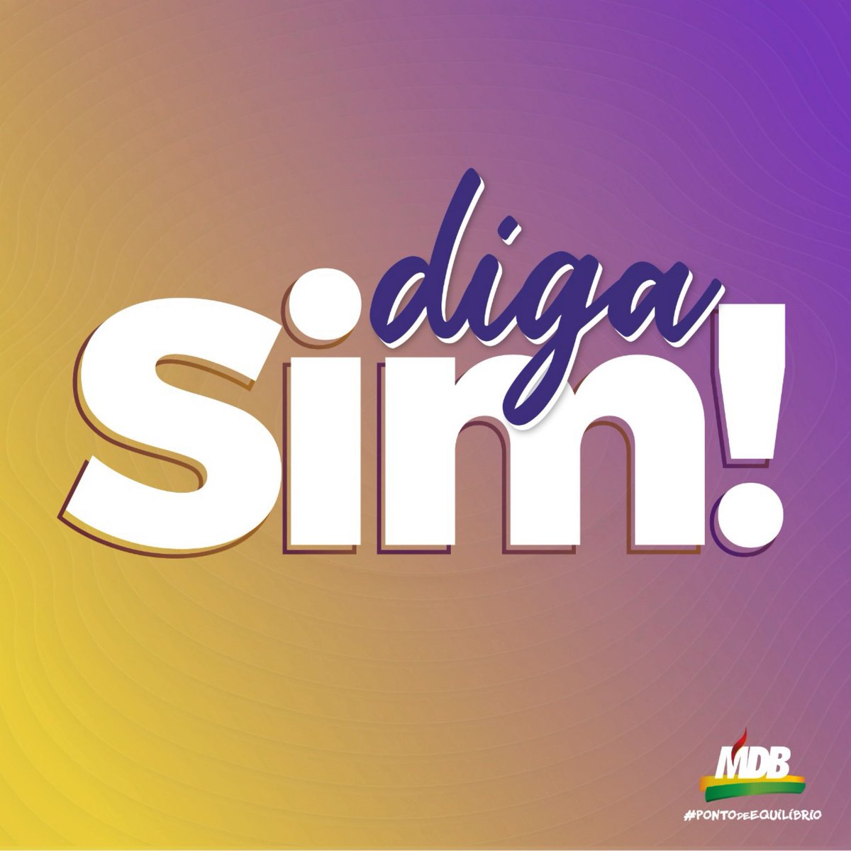 MDB Nacional tweet media