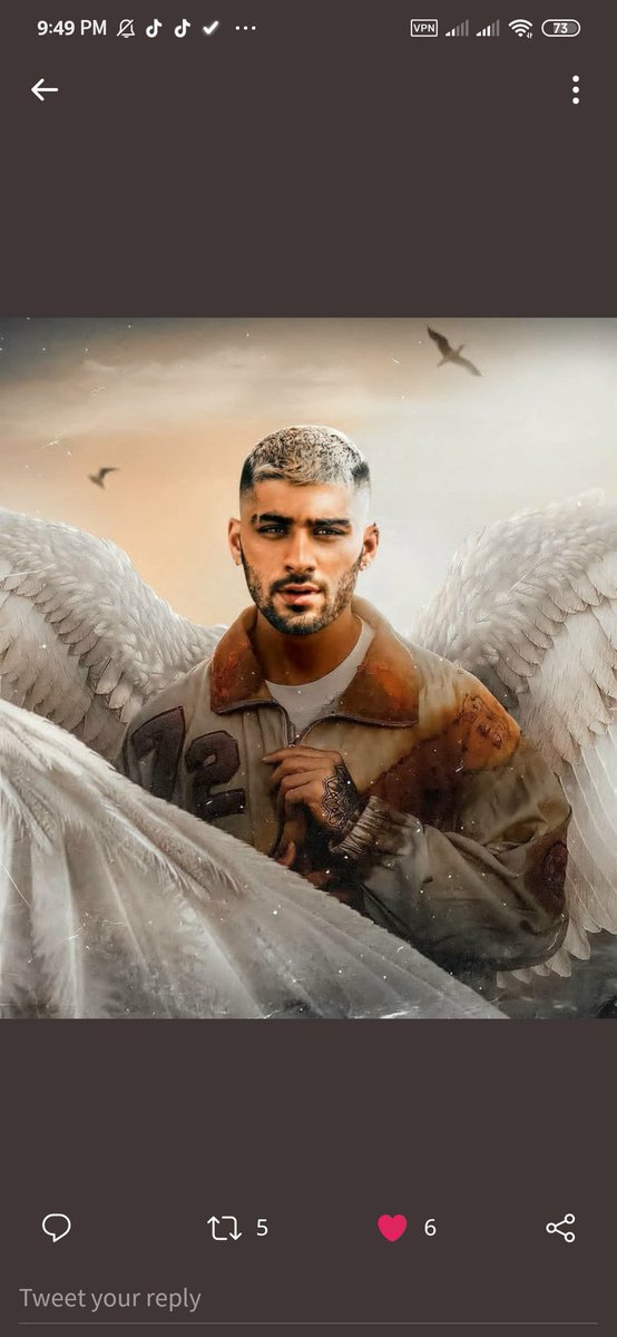 Sofuckingand's tweet photo. Just stop talking shit about this angel
#WeAreWithZayn 
Respect Zayn
#hadidIsOverParty https://t.co/gx9nxsXyor