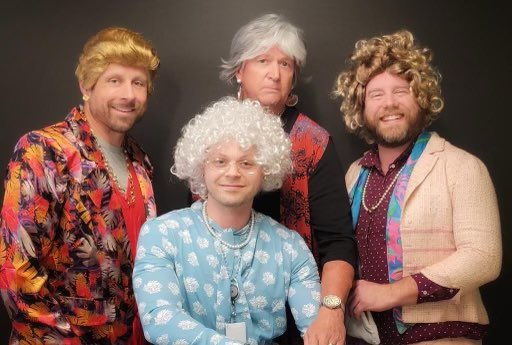 So much fun at our CRE&amp;F Halloween party! The grand finale was a parade through <a href="/TMobile/">T-Mobile</a> Market Hall!Best.Team.Ever.   🎃🧟👻