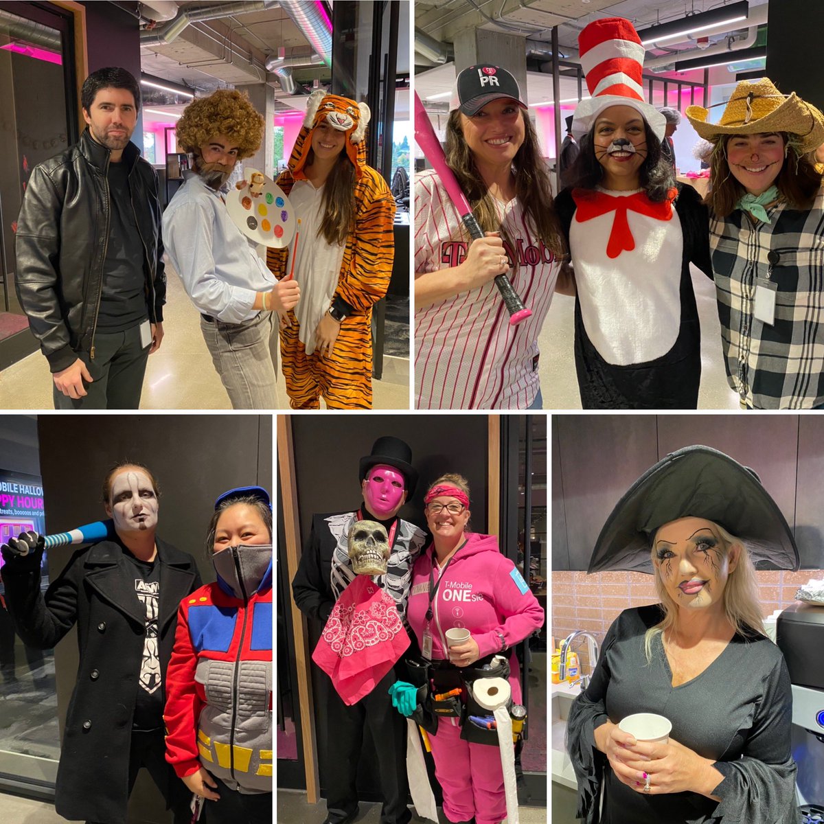Darcey_Estes's tweet photo. So much fun at our CRE&amp;F Halloween party! The grand finale was a parade through @TMobile Market Hall!https://t.co/r4hNMvOqwV.Ever.   🎃🧟👻 https://t.co/VvDAO071BZ