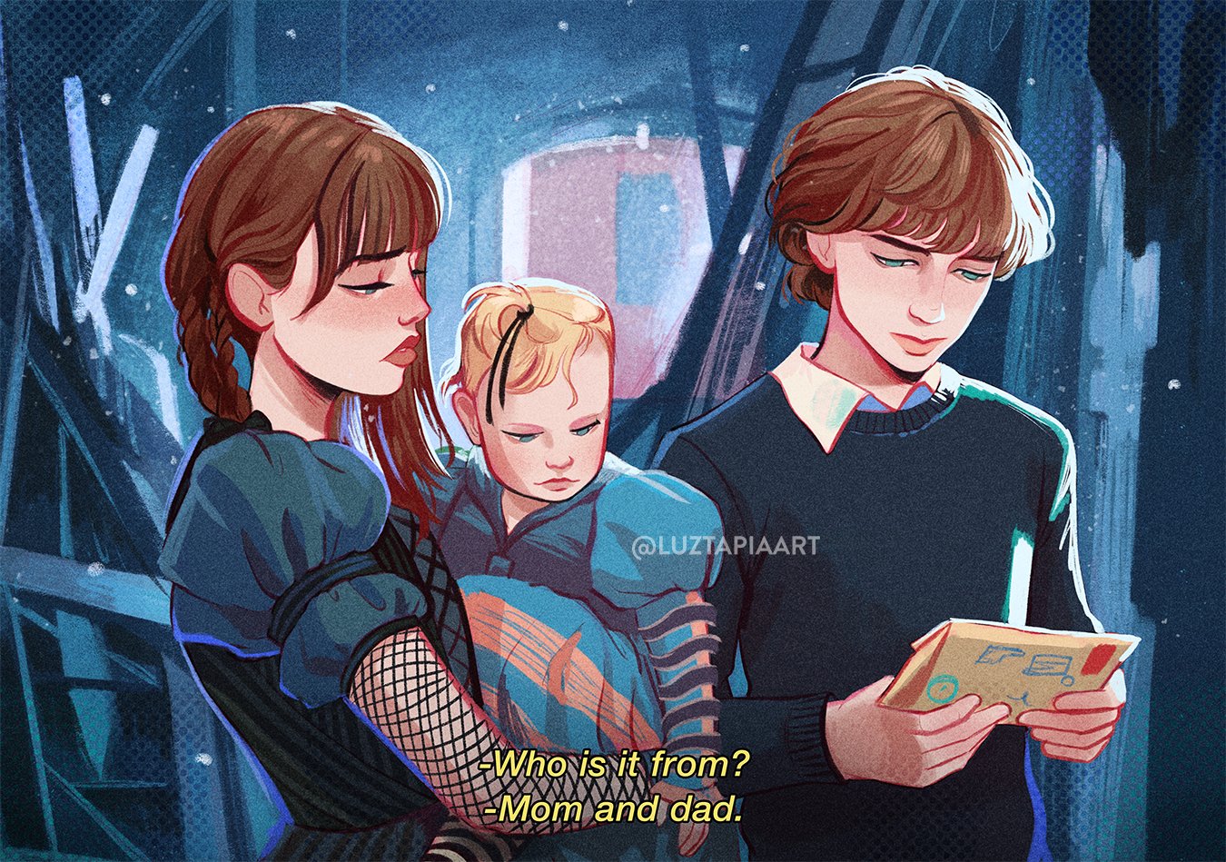 Luz Tapia Art on Twitter "A Series of Unfortunate Events (2004) 🚂 I