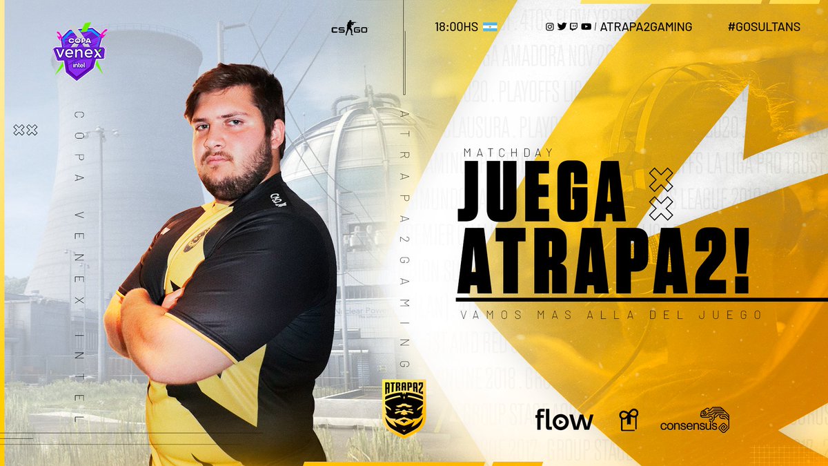 atrapa2gg's tweet photo. Viernes de CS! 🔫

Nuestros Sultanes de la Acadé van a tener una dura  prueba en la #CopaVenexINTEL enfrentando a los chicos de @Virtuals7gg. ¡A ganar! 💪

⏰ 19hs, Argentina.
📺 https://t.co/ayQrY4rh7z
🎙️ @playwithnaku 

#GoSultans 👳 https://t.co/FAzQH1PluW