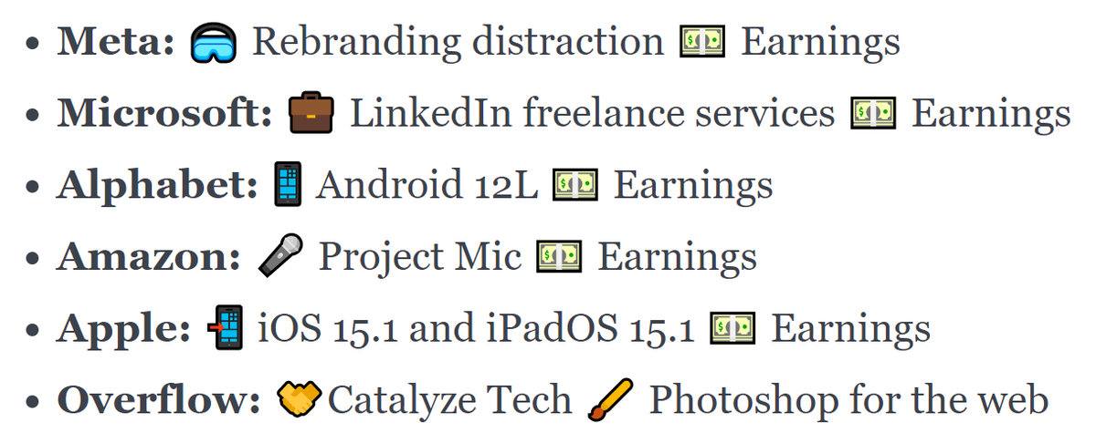 EPro's tweet photo. 🔥 Hot off the press: Big Tech generates $333.6 billion in one quarter

Here's everything in this week's BTN: https://t.co/adZAOZJzNU https://t.co/4OzVXX33Zr