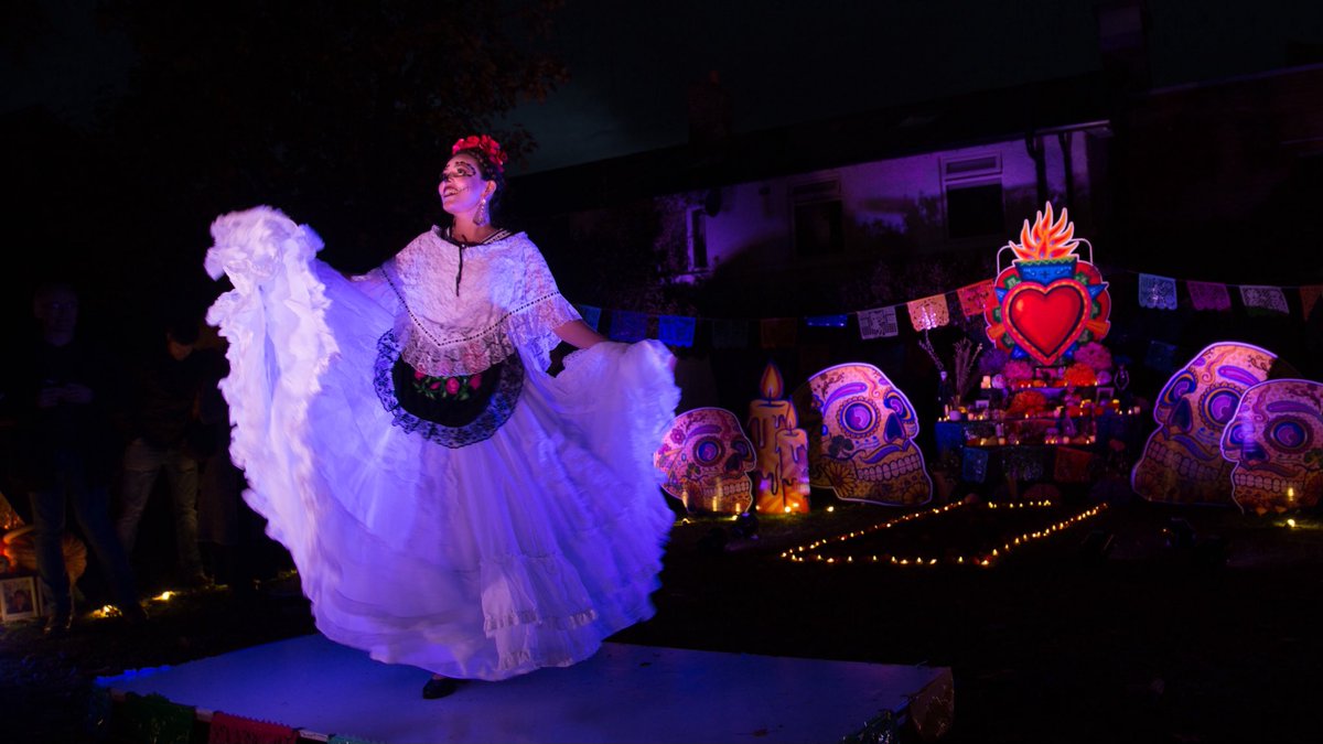 EmbaMex_Irlanda's tweet photo. The Day of the Dead in Ireland. Great support of the Mexican community from all the corners of the country. ⁦@SRE_mx⁩ ⁦@IME_SRE⁩ ⁦@DiplomaciacMX⁩ ⁦@DiplomaciaPubl⁩ https://t.co/5atXUgGBFM