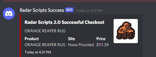 Radar Success tweet media