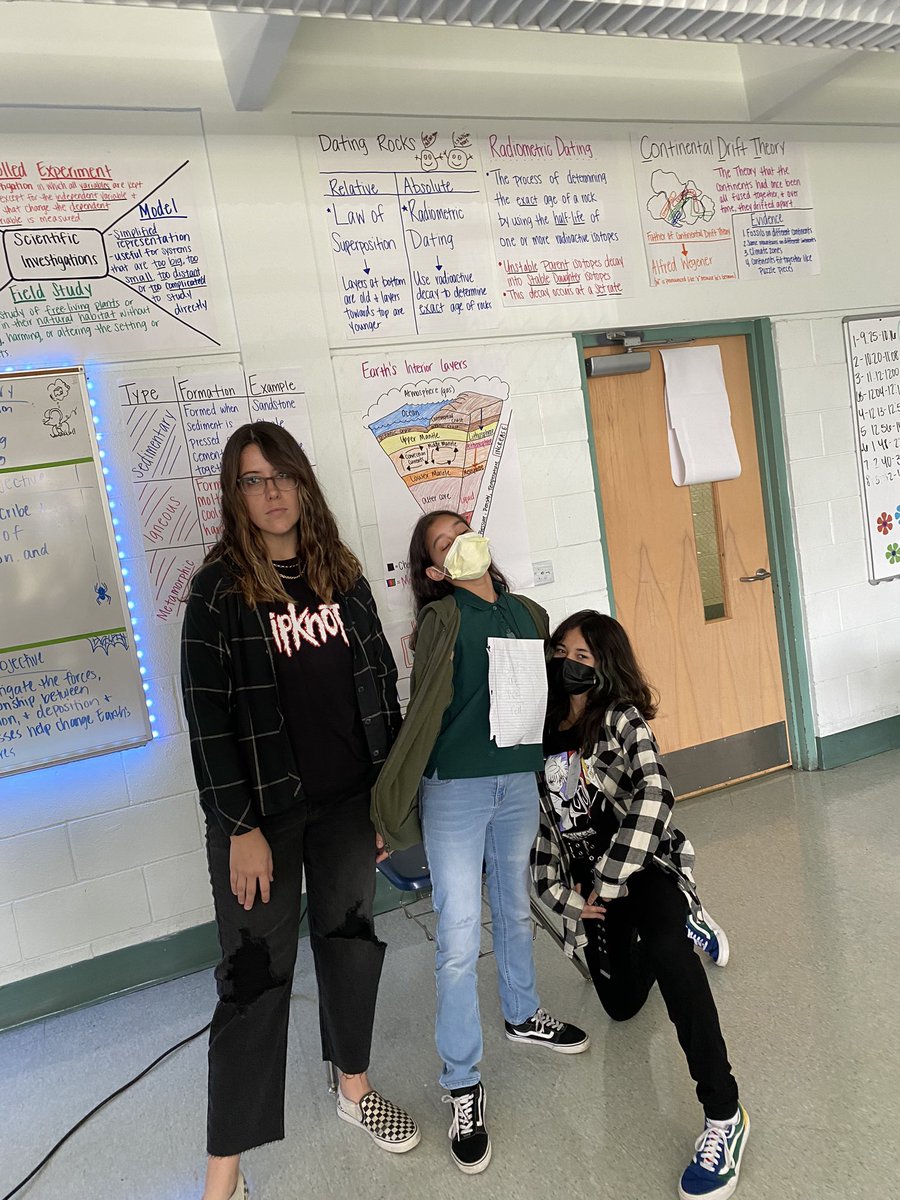 Dportsclass's tweet photo. Freaky Friday (students dress as teachers and teachers dress as students) was a success! Their shirt signs say “Birds are not real” 😂 https://t.co/MDz5Tf6QdL