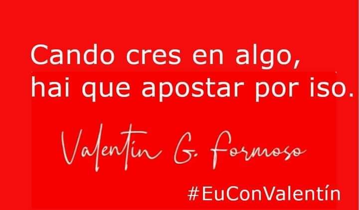 CANOSOJ's tweet photo. #EuConValentin o resto son disculpas de mal pagador. https://t.co/rbDlUkwHFx