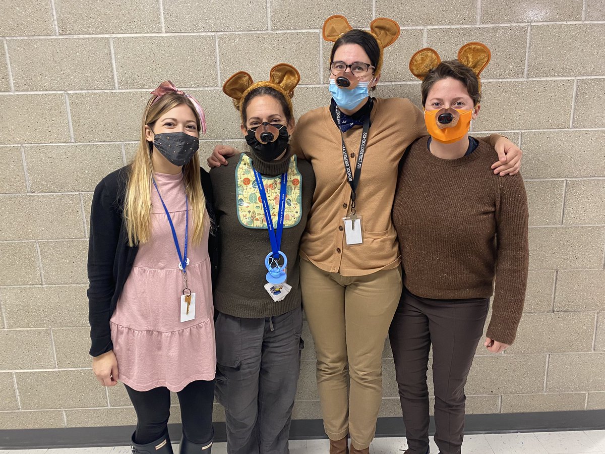 ECEFrancescaP's tweet photo. Today, Meyer staff dressed up as characters from children’s books. Happy Halloween from the PBA team! @ntdse #NTDSEmpowers https://t.co/9JUJWJSjJS