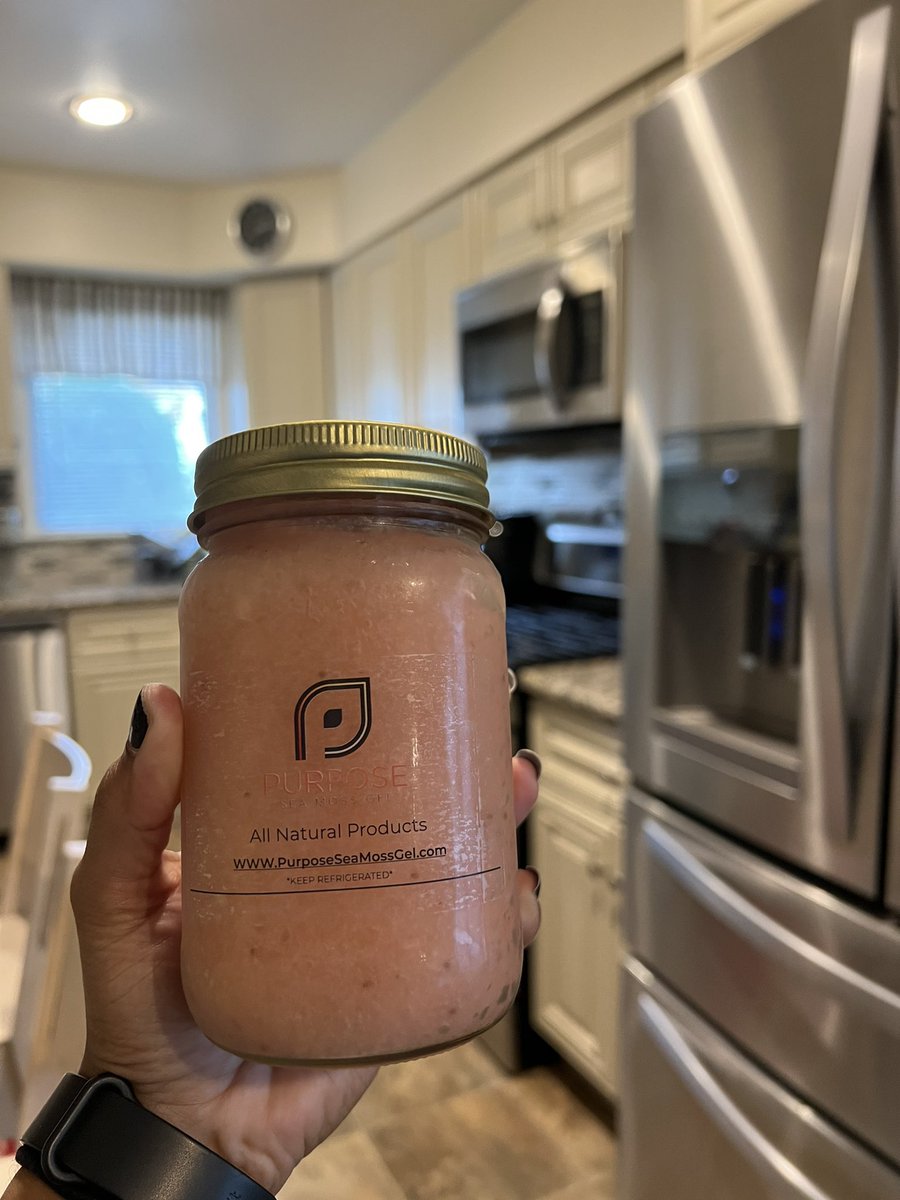 lu_booboo's tweet photo. Starting my @PurposeSeaMoss journey! Need some recipes for smoothies. 🍓 🥭 #seamoss #homemade #smoothies #BlackOwnedBusiness #SmallBusiness #shopsmall #healthylifestyle https://t.co/437ihgMdQm