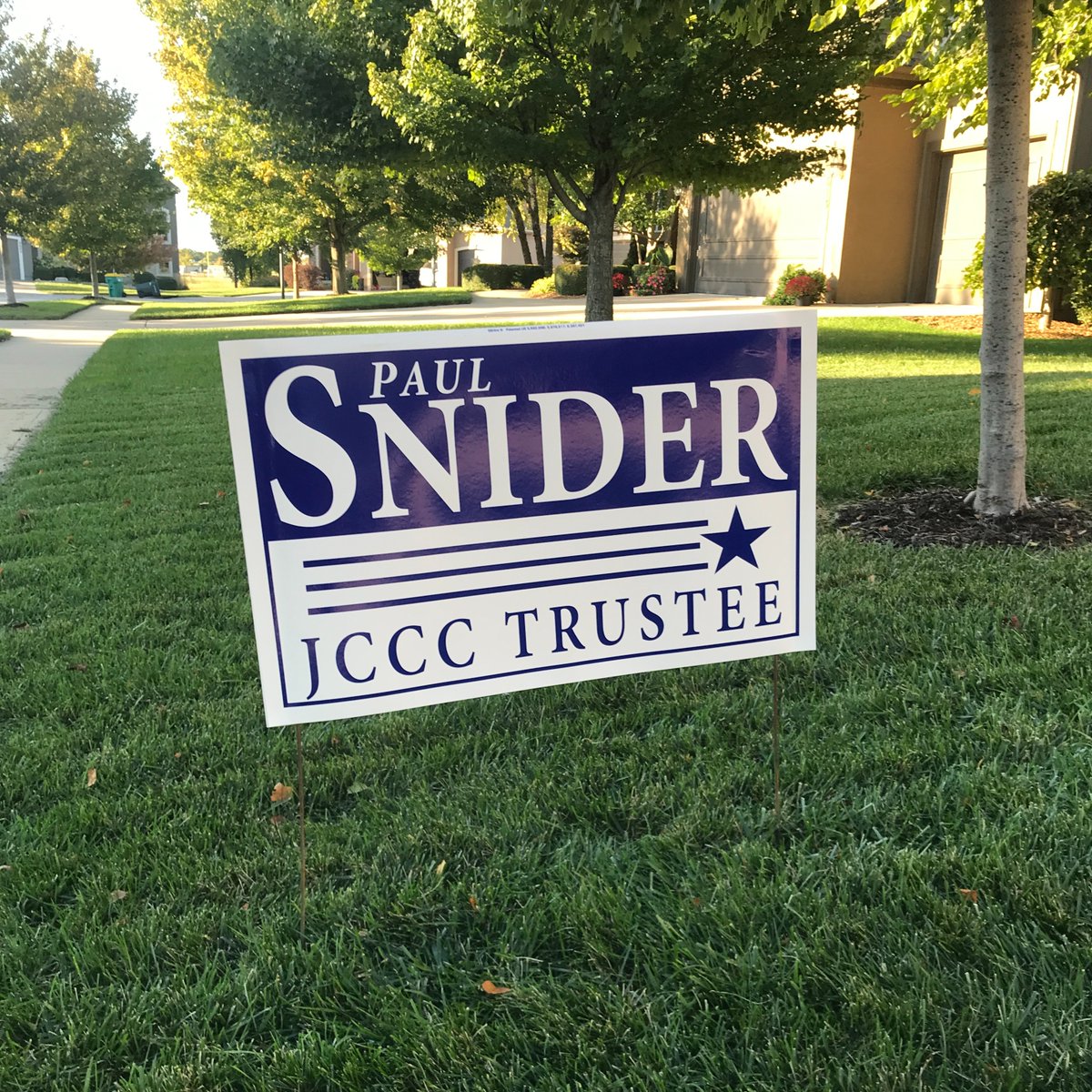 My yards signs like to be in yards, not littered on street corners and medians.  All my large signs have the permission of the property owners.  #justsaying #vote
