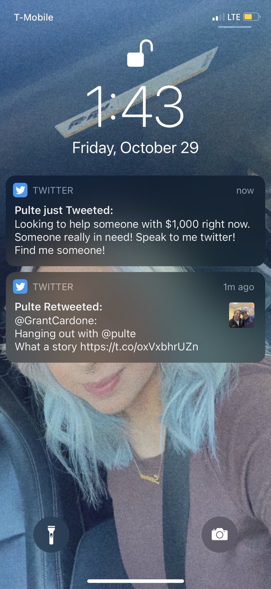 Sjdom_408's tweet photo. @pulte Notification gang 😔✌🏻 https://t.co/KnoTl76zJb