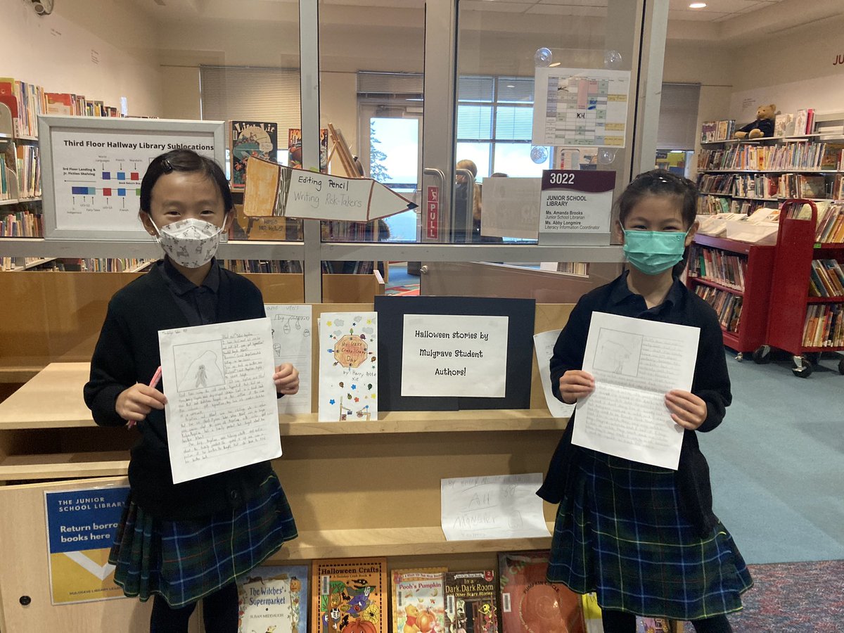Halloween stories are so much fun to write! <a href="/MulgraveSchool/">Mulgrave School</a> student authors.