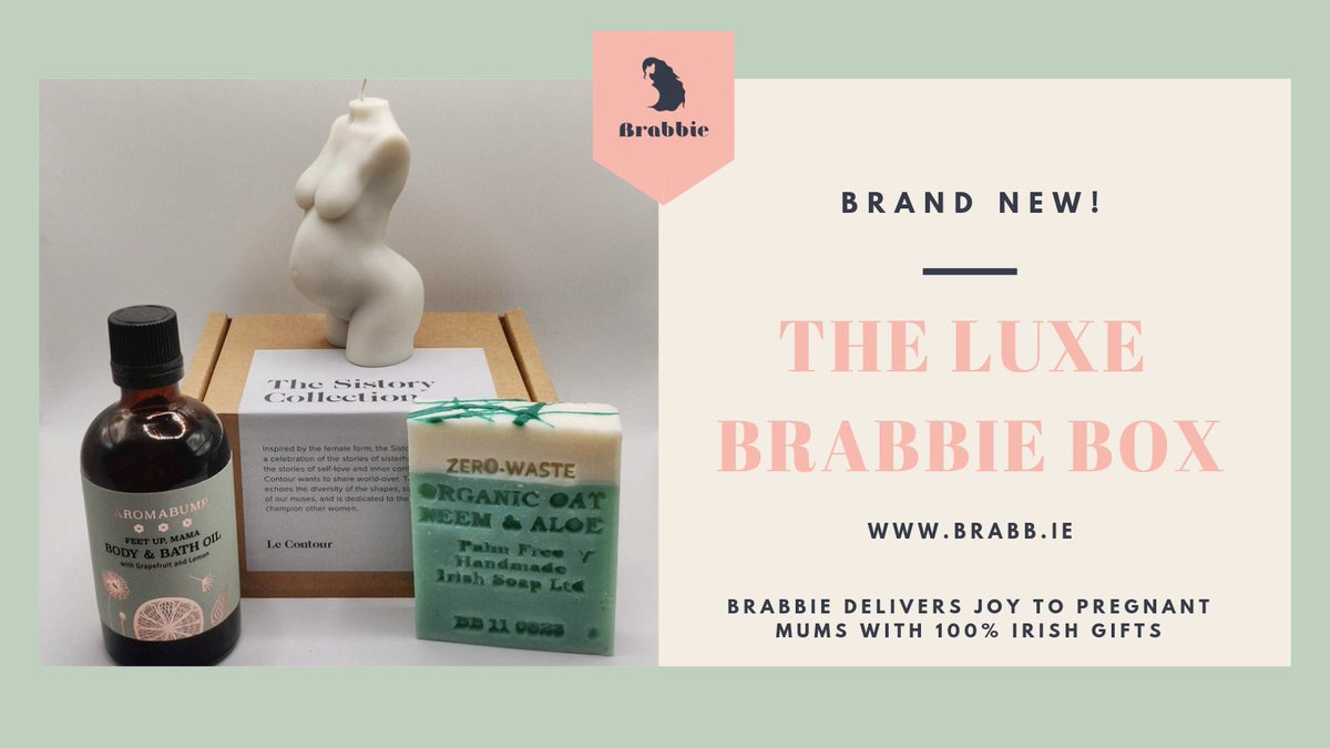 We've been quiet on here but we've been busy at HQ!

The newest Brabbie Box is now on sale &amp; it really packs a punch, offering beautiful, high quality products to suit any expecting woman at any stage of pregnancy.

Order now at brabb.ie &amp; enjoy €5 off this week!