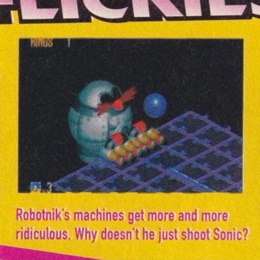 CoolSonicFax's tweet photo. Cool Sonic Fact!

The real reason Eggman won’t shoot Sonic is that he doesn’t want the fans to think the series is fictional! Don’t believe me? Google, “Sonic Eggman Fanfiction” and click the first result for more information! https://t.co/tAmXvrMAKC