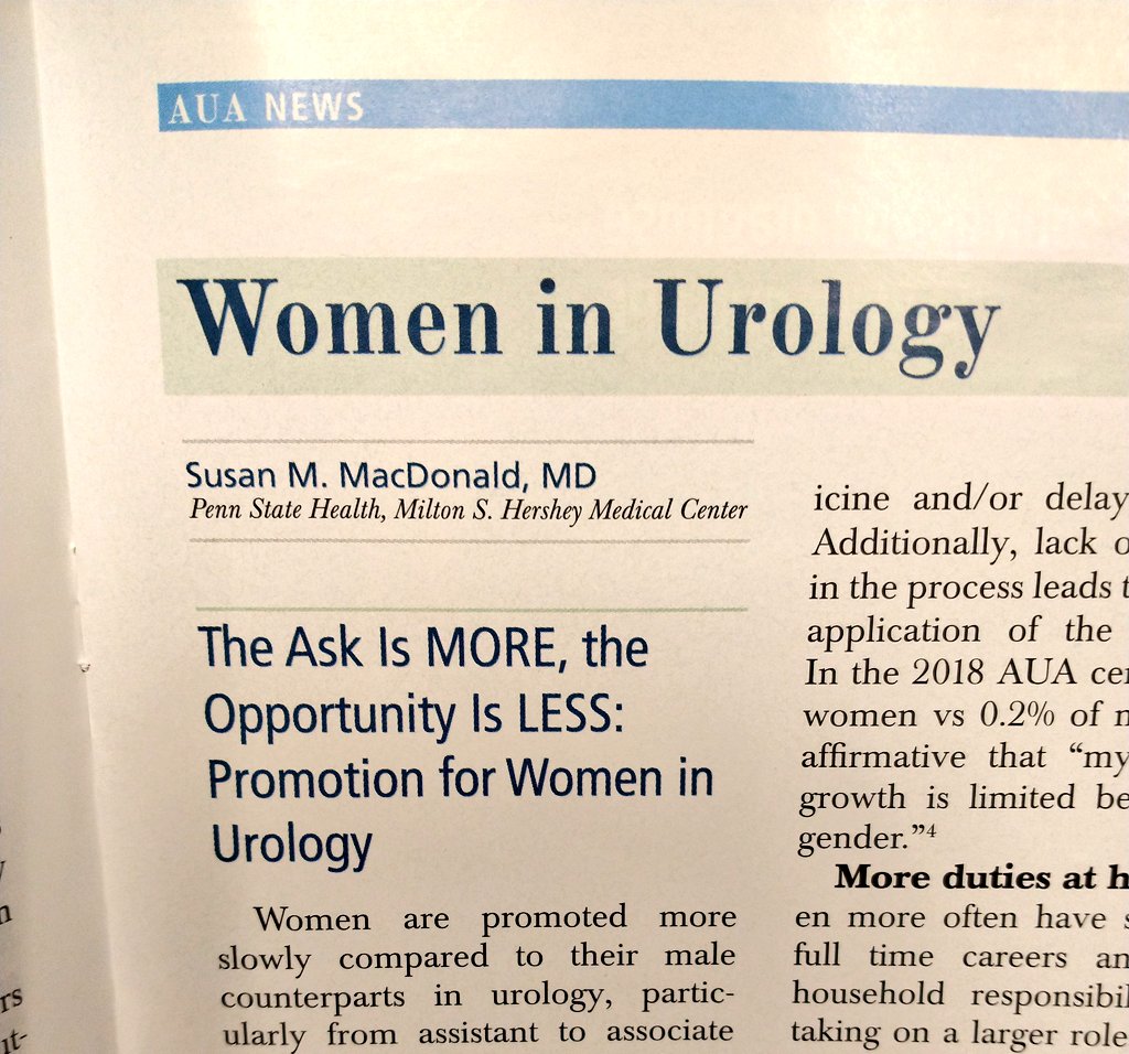 Susan MacDonald, MD (@smacdonald_md) on Twitter photo Hot topic hot off the presses. Please consider reading about barriers to promotion that women in Urology face. Thanks to AUANews for featuring this important issue. <a href="/AmerUrological/">Amer. Urol. Assn.</a> Hot topic hot off the presses. Please consider reading about barriers to promotion that women in Urology face. Thanks to AUANews for featuring this important issue. <a href="/AmerUrological/">Amer. Urol. Assn.</a>