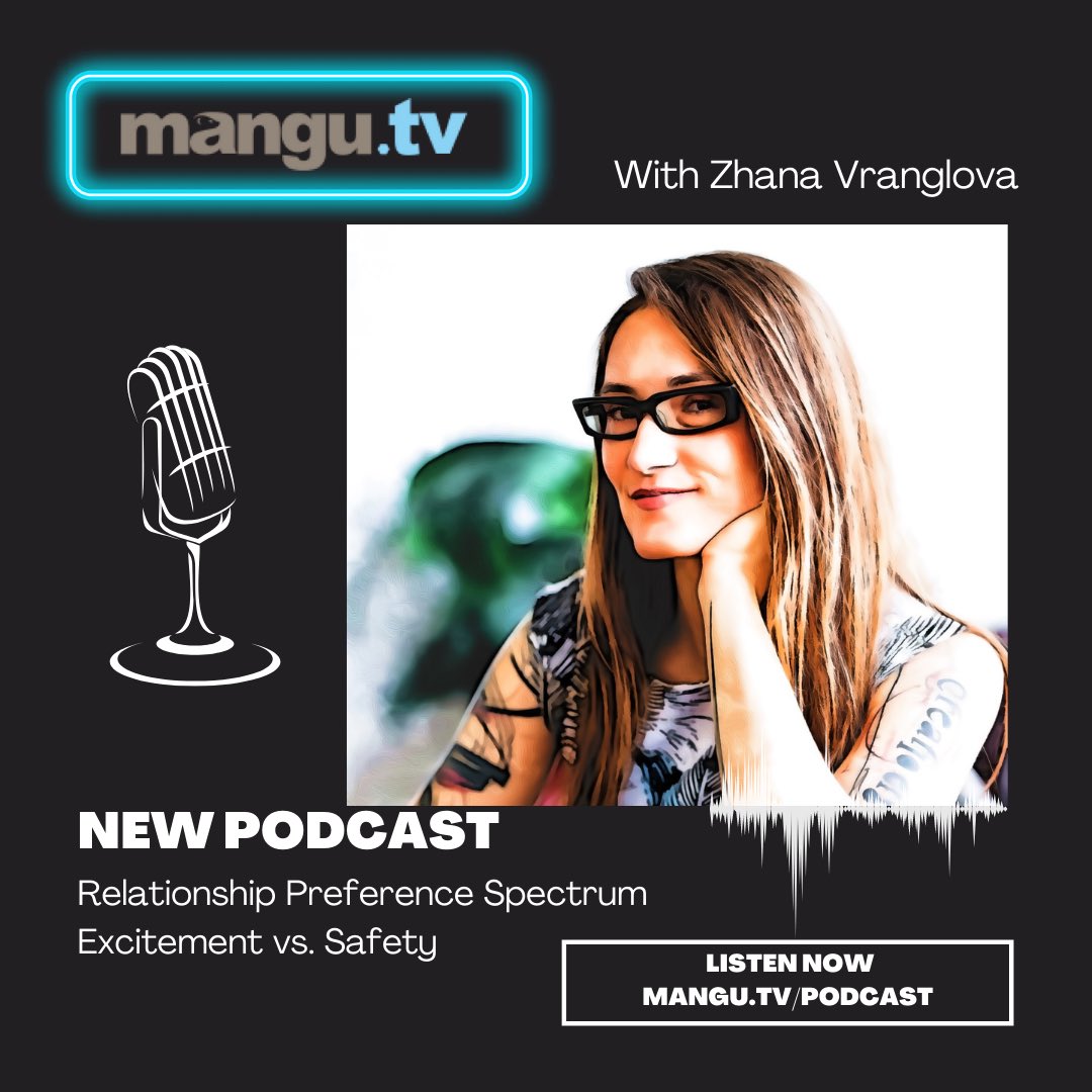 We are excited to bring you the newest Mangu.TV podcast with <a href="/DrZhana/">Zhana Vrangalova, PhD</a> ❤️
Zhana is a sexuality and relationship scientist. 
She discusses how human sexuality, just like other human traits, exists on a spectrum. 
🎙 Mangu.tv/podcast/