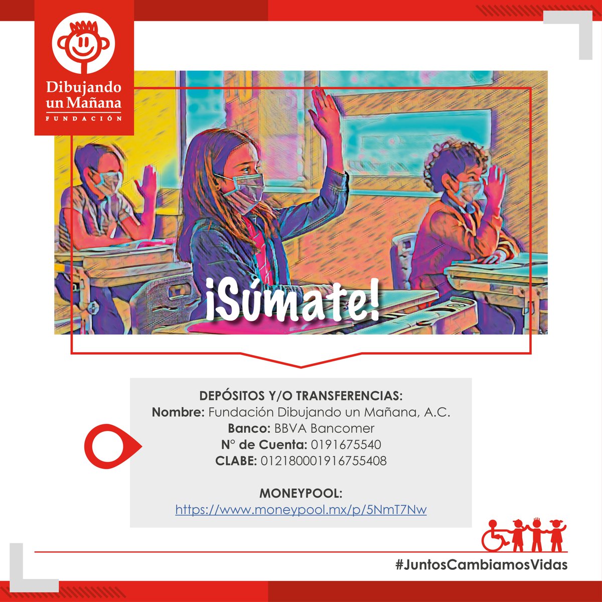 FDibujando's tweet photo. Continuemos con el apoyo para que niñas, niños y adolescentes de CDMX y Nuevo León sigan ejerciendo sus derechos a la educación, al juego y esparcimiento de manera segura. Participa en la campaña #JuntosOtraVez para que esto sea posible. #VolverSeguros 

https://t.co/LFtyg1cOtB https://t.co/l345ewnOJz