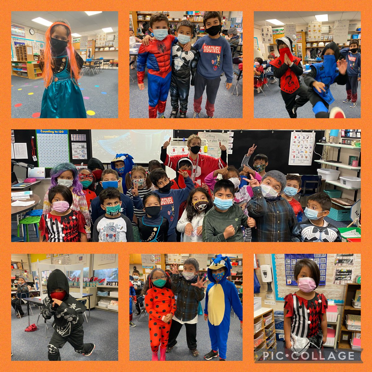 Costume/Pajama day was a success!! Happy Fall! 🎃 <a href="/Mrs_McElhose/">Mallory McElhose</a> <a href="/JWReasonElem/">JW Reason Elementary</a>