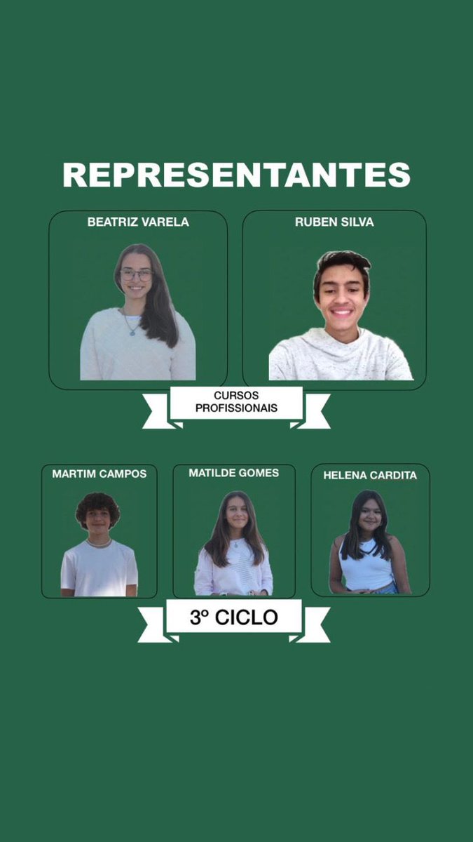 os nossos representantes :P