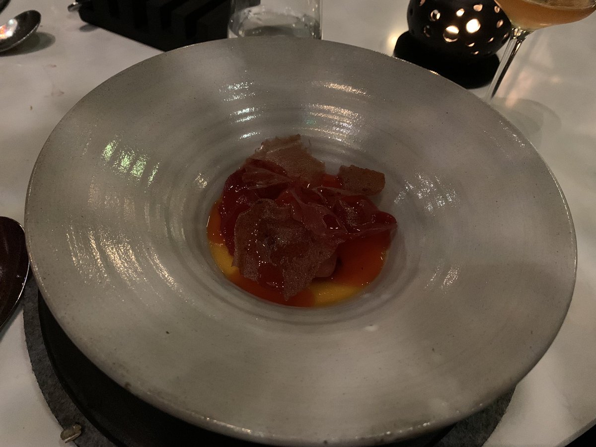loraturnham's tweet photo. I cannot think of a better way of to spend an evening than to be sat in @TheFrenchMCR eating food cooked by @adschef in the company of @neilfachie #UtterBliss #I’mInHeaven https://t.co/mM6OWXg1sZ