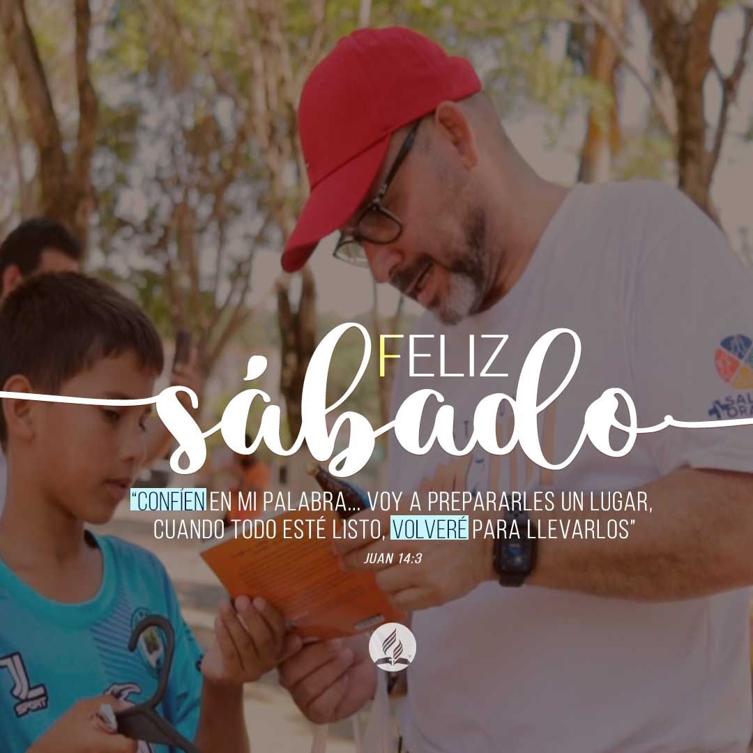 iasdsudamerica's tweet photo. 📨 “Volveré”  🙏🏼
Esta promesa anima nuestro ❤️ y nos motiva. Nos da consuelo y hace que cada momento sea más fácil de escalar. Siente la presencia de Cristo en este nuevo sábado que iniciamos, muy pronto pasaremos un sábado con Jesús. 🤗
#Felizsabado https://t.co/4woLqSeyR0