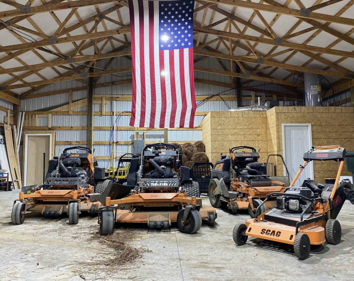 ScagPower's tweet photo. Simply the best. πΊπΈ #FleetFriday
πΈ @ramyslandscaping (via IG)
#Scag #ScagMowers #ScagNation #SimplyTheBest #TheScagDifference #CatsEyeGold #Windstorm #VRide #ScagFleet https://t.co/SazD34o8iV