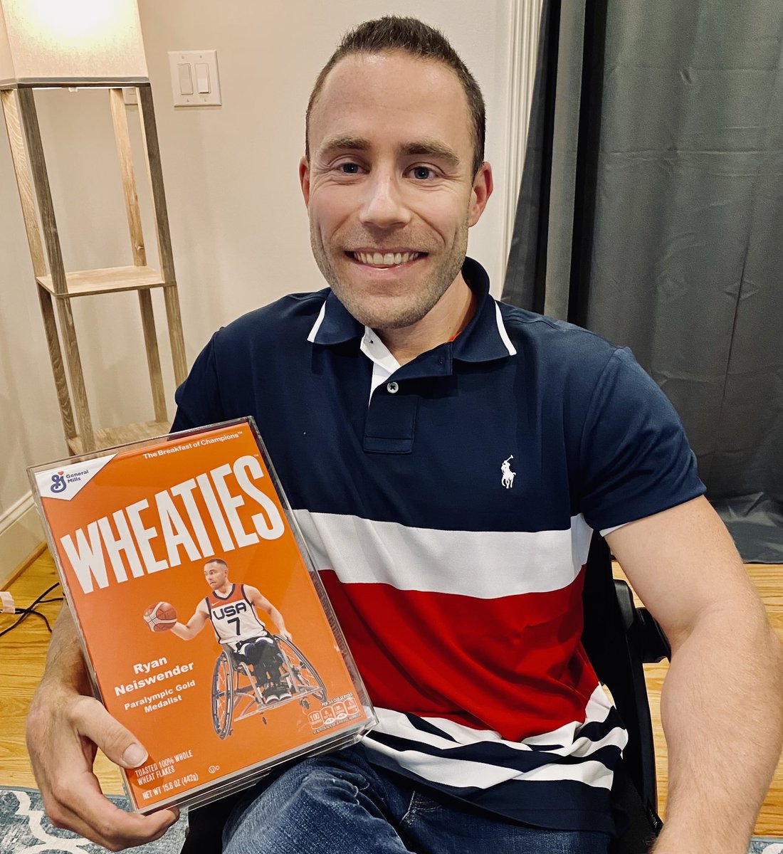 Ryan Neiswender (@ryanneiswender) on Twitter photo Wow never in my wildest dream did I think as a kid growing up in a wheelchair would be on a Wheaties box! This is unreal! 
#NDEAM <a href="/GeneralMills/">General Mills</a> #Wheaties #thebreakfastforchampions <a href="/wheaties/">Wheaties</a> Wow never in my wildest dream did I think as a kid growing up in a wheelchair would be on a Wheaties box! This is unreal! 
#NDEAM <a href="/GeneralMills/">General Mills</a> #Wheaties #thebreakfastforchampions <a href="/wheaties/">Wheaties</a>