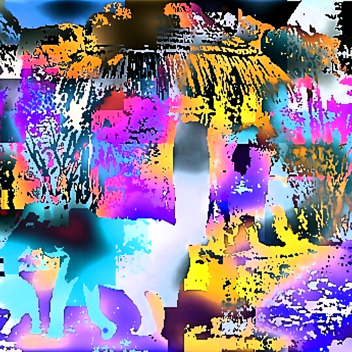 Arte Digital realizado con elementos reciclados y fotos intervenidas.