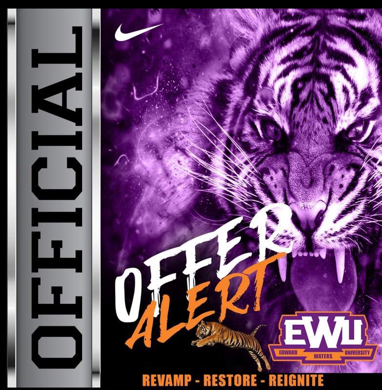 eyeseeyoutwot's tweet photo. #AGTG Blessed and honored to receive my first offer from Edward Waters University @COACH217ROLAND @CoachRossWill @ThaGentleman229 @EWU_Athletics https://t.co/MjKhH6ySu8