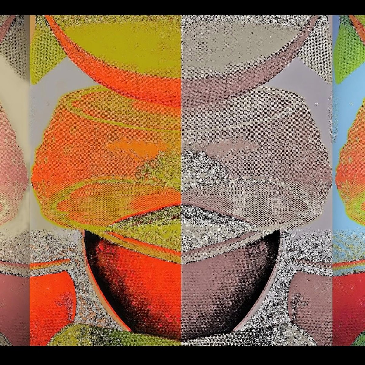 Arte Digital con reciclados y foto manipulada.