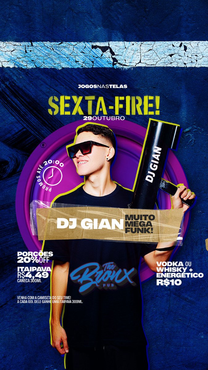 TheBronxPub's tweet photo. SEXTA—FIRE!💥🔥
The BRONX ON FIRE com @djgian041 mandando só as braba do MEGA FUNK!🔥 a partir das 20:00
⚡️ PROMOS ATÉ 20h:
🍺 CANECA ITAIPAVA R$4,49 300ml
🍟 PORÇÕES 20%OFF
🔴 VODKA ou WHISKY + ENERGÉTICO R$10
——————
🚀 #vemprotheBRONX #paranagua #sextafire 🔥 https://t.co/NPJSbiDypm
