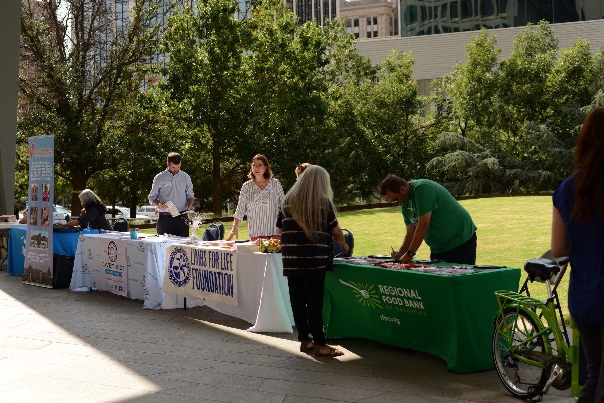 oktaxcommission's tweet photo. The OTC family cares for Oklahomans. We relish the opportunity to give back to the state and help more than 250 organizations strengthen Oklahoma communities. We are so happy to be a part of the 2021 State Charitable Campaign. #BeOTC https://t.co/LJHCB2NnDH