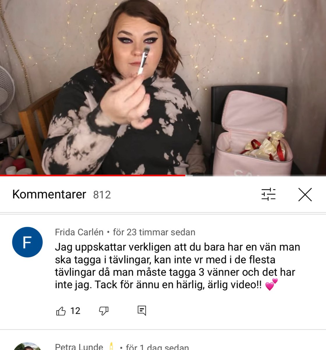 lisaxamanda's tweet photo. Började gråta när jag läste Fridas kommentar https://t.co/5B9y1Ykf3u
