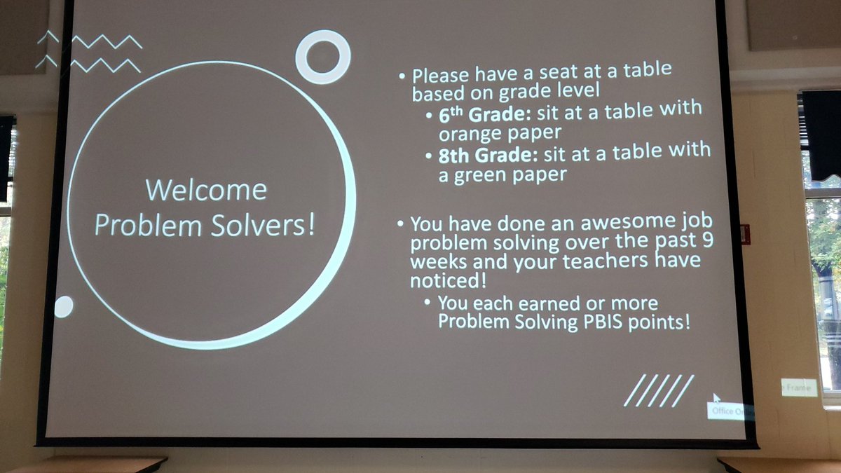 So excited for our first PBIS qualifying event at River Trail! #rtmswolves A Howling Good Time with popcorn and a movie! <a href="/pinnock_neil/">@RTMSprincipal</a> <a href="/BarbourSSarah/">Sarah Barbour</a> @MaribelbellEds