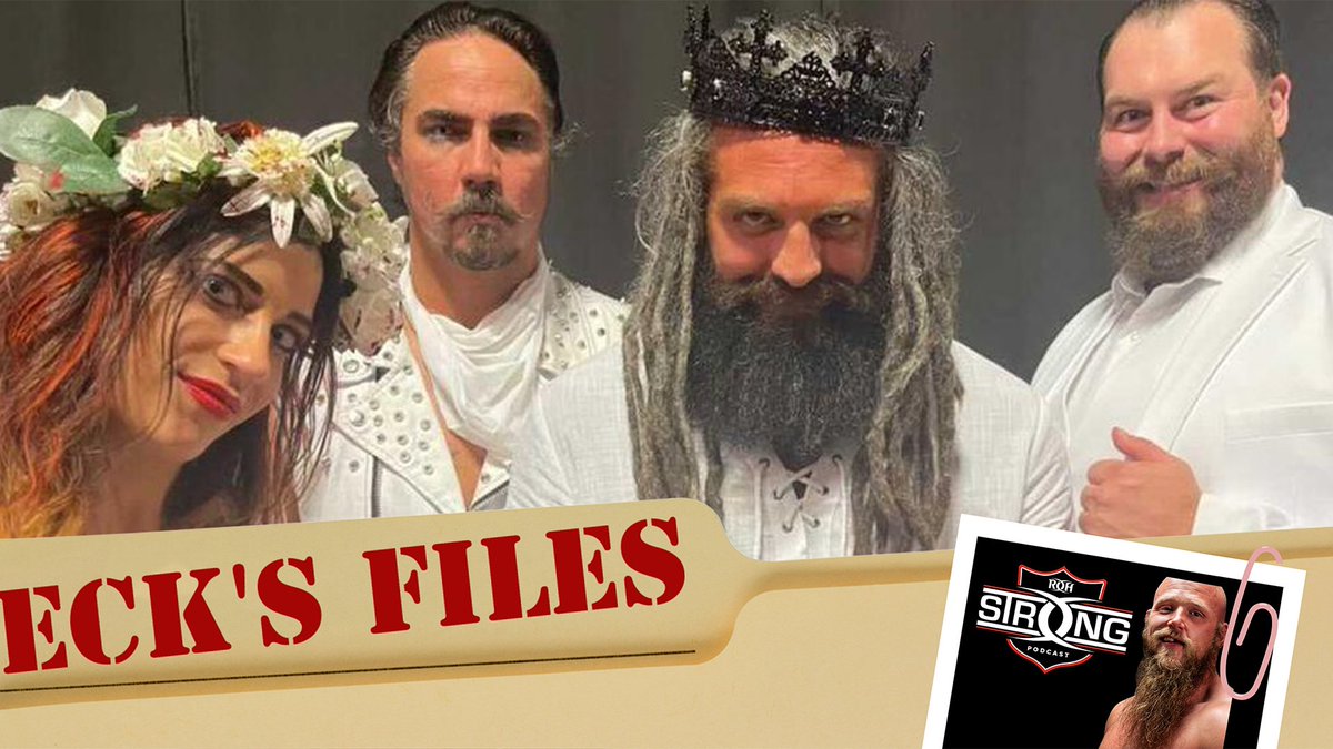TheKevinEck's tweet photo. #EcksFiles #ROH 

* WHAT’S GOING ON WITH 'THE PURE' RIGHTEOUS?

 * KEN DIXON GUESTS ON ROHSTRONG PODCAST

AND MORE

READ: https://t.co/U5QBJRAoSL https://t.co/AJpPJd56x8