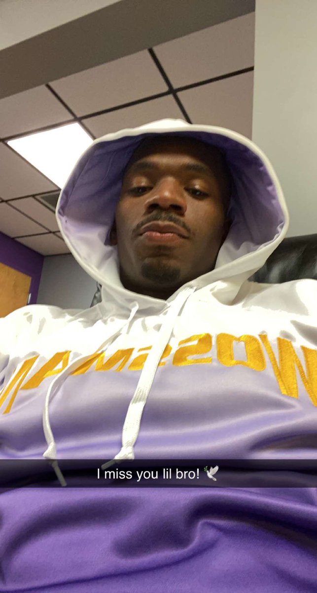 CoachDWilli's tweet photo. I’m okay knowing my brother soul went to heaven! I’m not okay knowing I can’t see you or hear you! #FlyHighBro https://t.co/im9qflvjdW