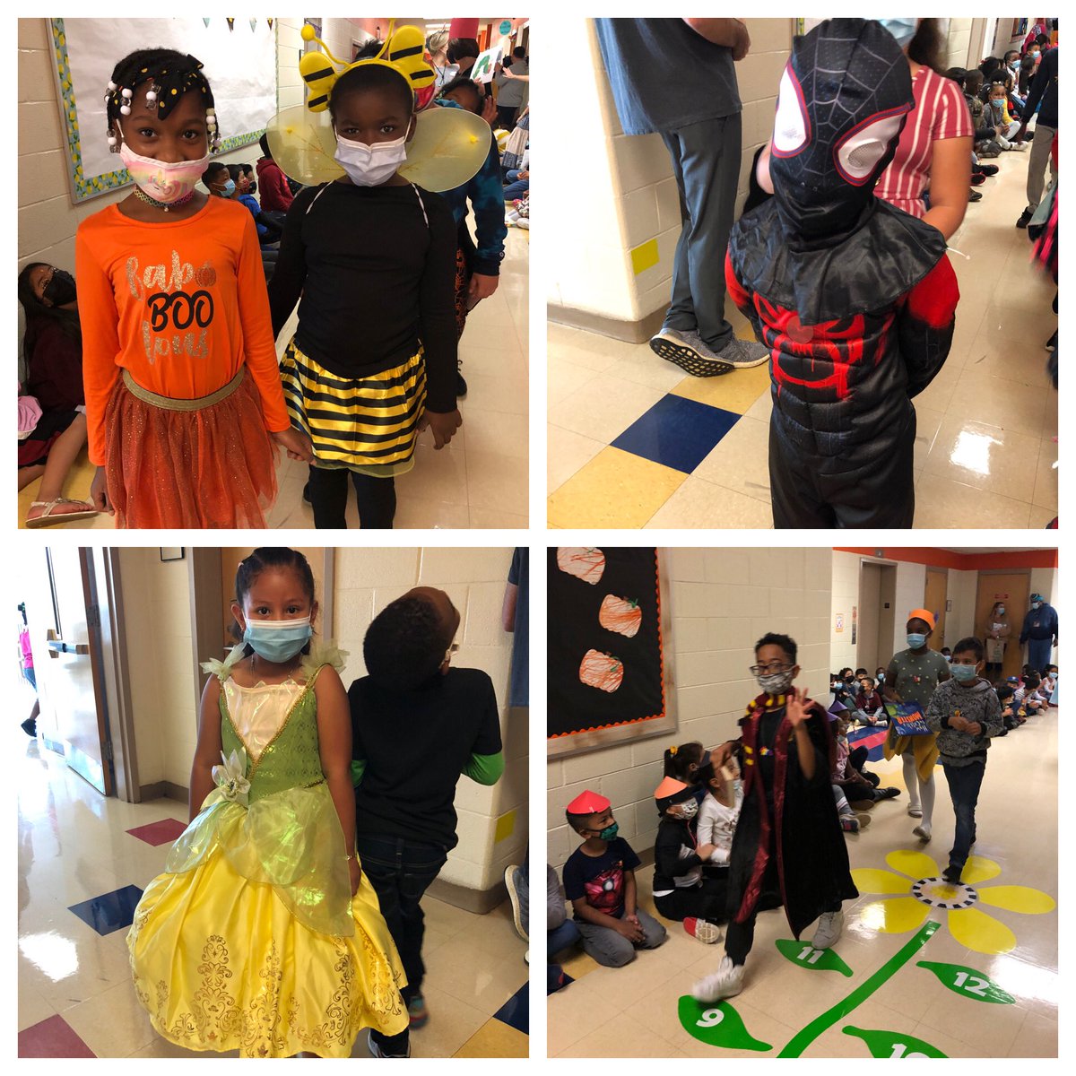 SterlingElemen1's tweet photo. What a fun-filled, jam-packed student-centered day!! The kick-off…a school wide parade! 👋 @CharMeckSchools #wearecrew #sterlingpride🐯 #choosejoy🌈 #spiritmonth #BookCharacterDay #schoolparade https://t.co/FSnV40VHH7