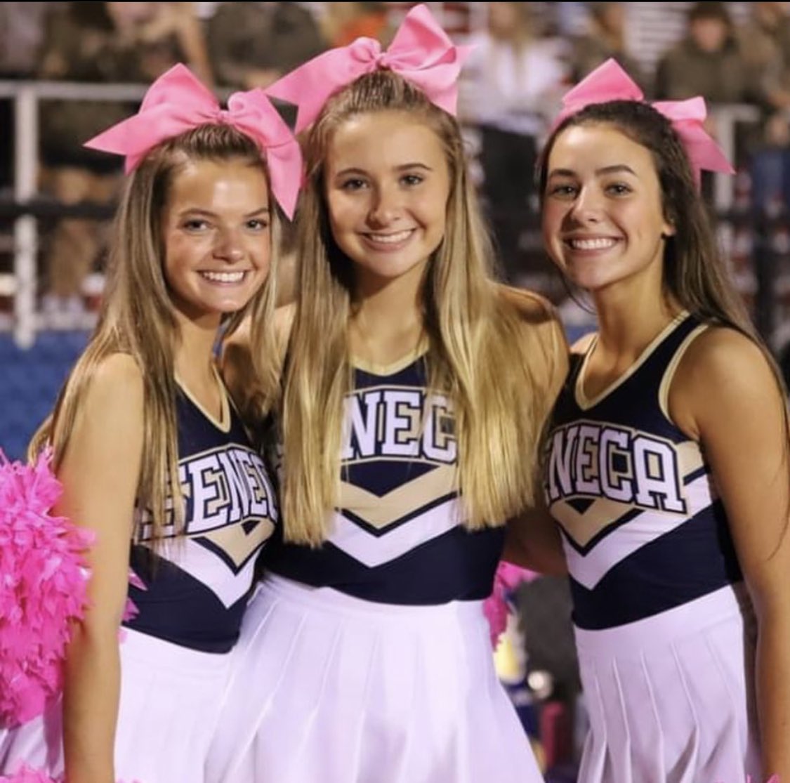 VarsityFashions's tweet photo. These white skirts are the π to a versatile #VarsityStyle wardrobe! Perfect for a #LetsGoPink game day look π https://t.co/Vd0NzZTDuv
