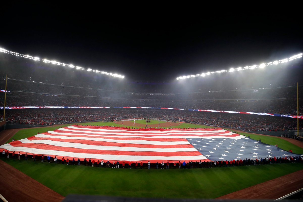 Let's play ball!

#BattleATL | #WorldSeries