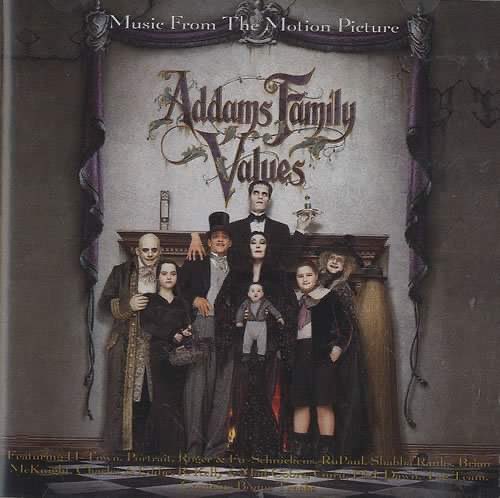 #31DaysOfHorrorSoundtracks Day 29: Addams Family Values (1993)
Various Artists

Points for Wednesday getting down in the music video for the Standout Track: Tag Team “Addams Family (Whoomp!)” youtube.com/watch?v=2ho3Ft…
