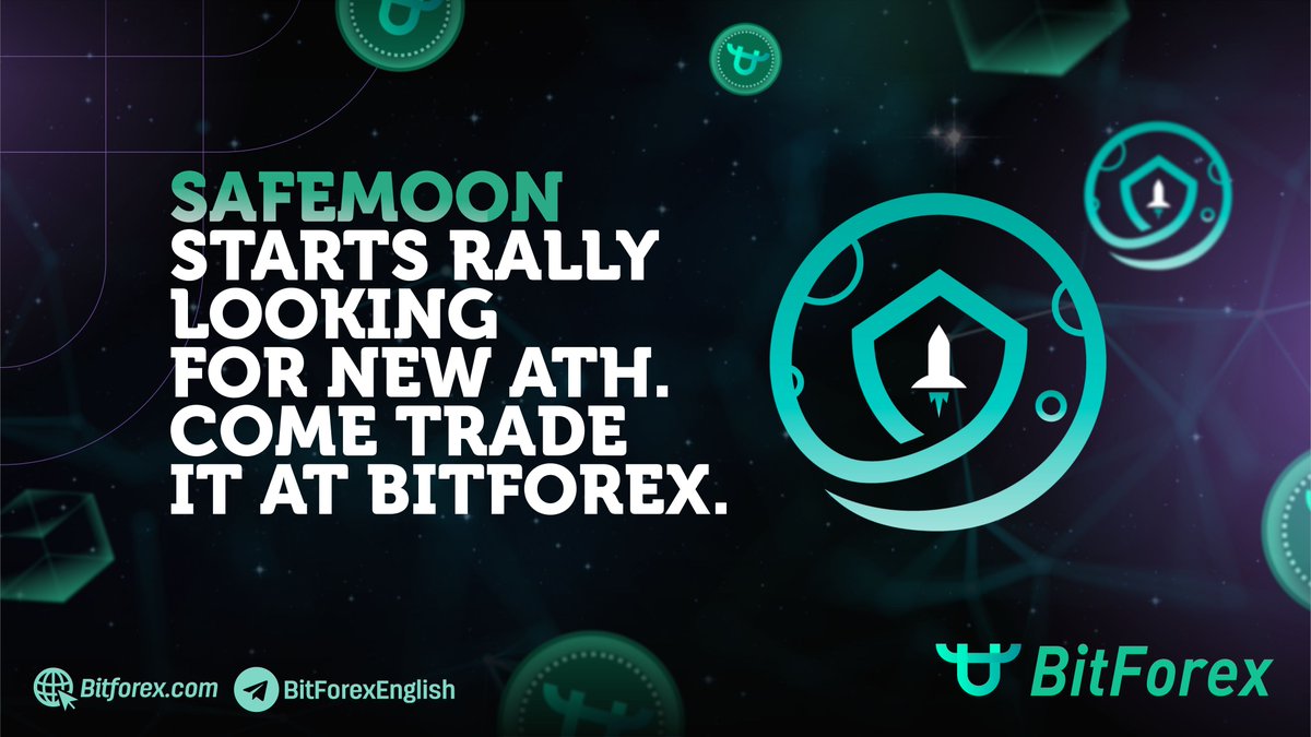 bitforexcom's tweet photo. 🚀With a dizzying high, #SAFEMOON starts rally looking for a new #ATH.

🎉The good news is that it is available for trading here at #Bitforex:👇
https://t.co/HHLIbr0MSl

@safemoon #SAFEMOONARMY #Bitforex #SAFEMOONWALLET #SAFEMOONBLOCKCHAIN #ToTheMoon #BitforexPT https://t.co/adHh0MzjzC