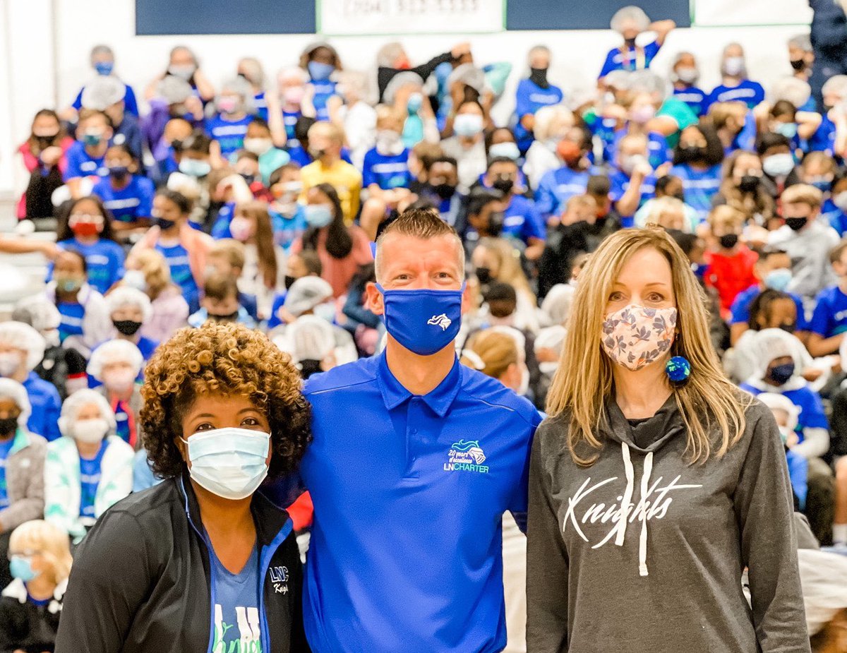 In a pre-pandemic study, the national average tenure of principals in their schools was four years, per <a href="/LPI_Learning/">Learning Policy Institute</a>. 

At @LNCharter, we’re different.

TOGETHER we learn, lead, and serve.

#LNCPride #nced #ncadmin 

[Pic c/o of W. Whitfield]