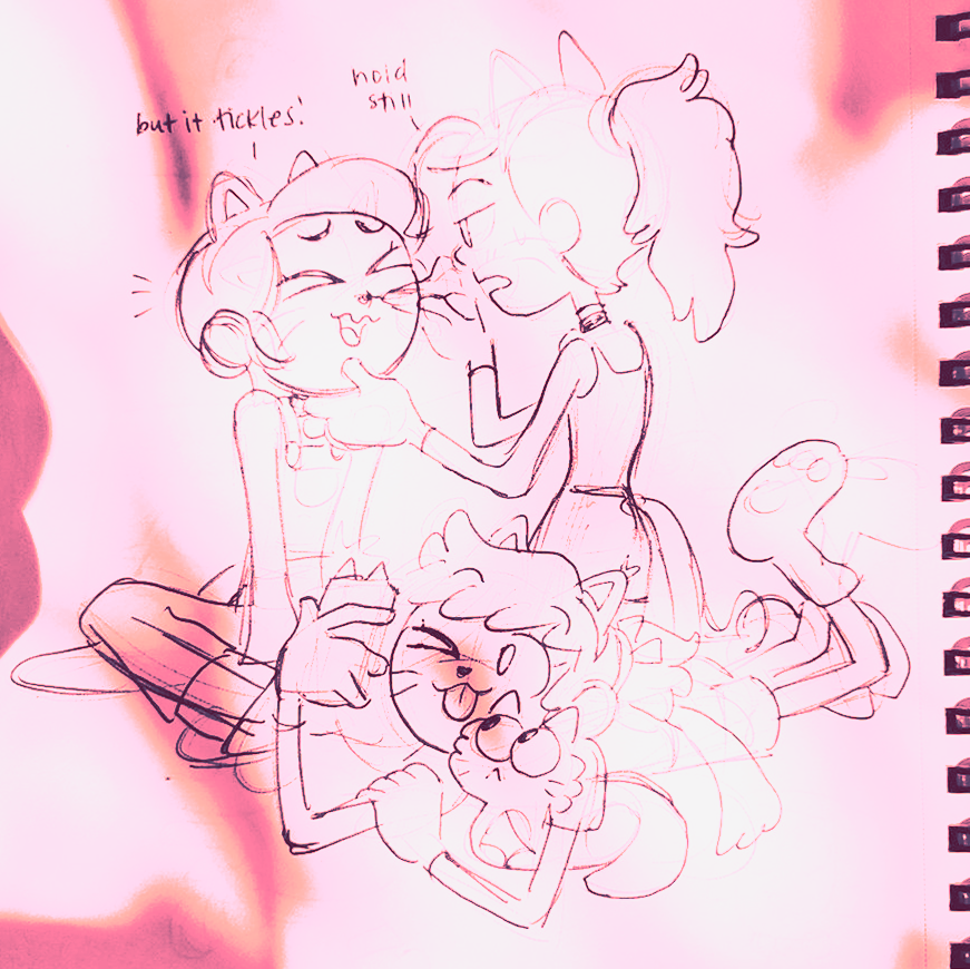 the doodle in question.................. pen is not my best media lol 