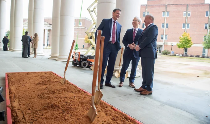 Duff Brothers at ground breaking