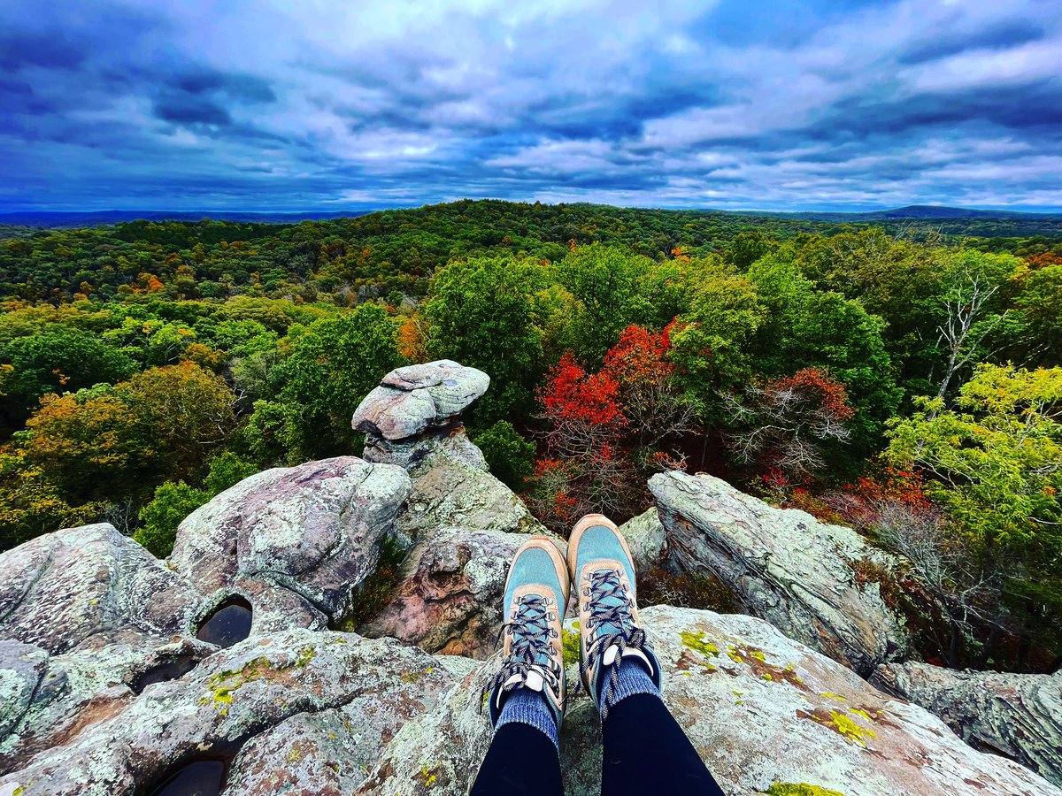 This week I worked hard to practice true #selfcare by disconnecting from work for 4 days in Shawnee National Forest with family. It took a lot of effort to not check the inbox or ask for a quick update from coworkers, but these views and fresh air were definitely worth it.