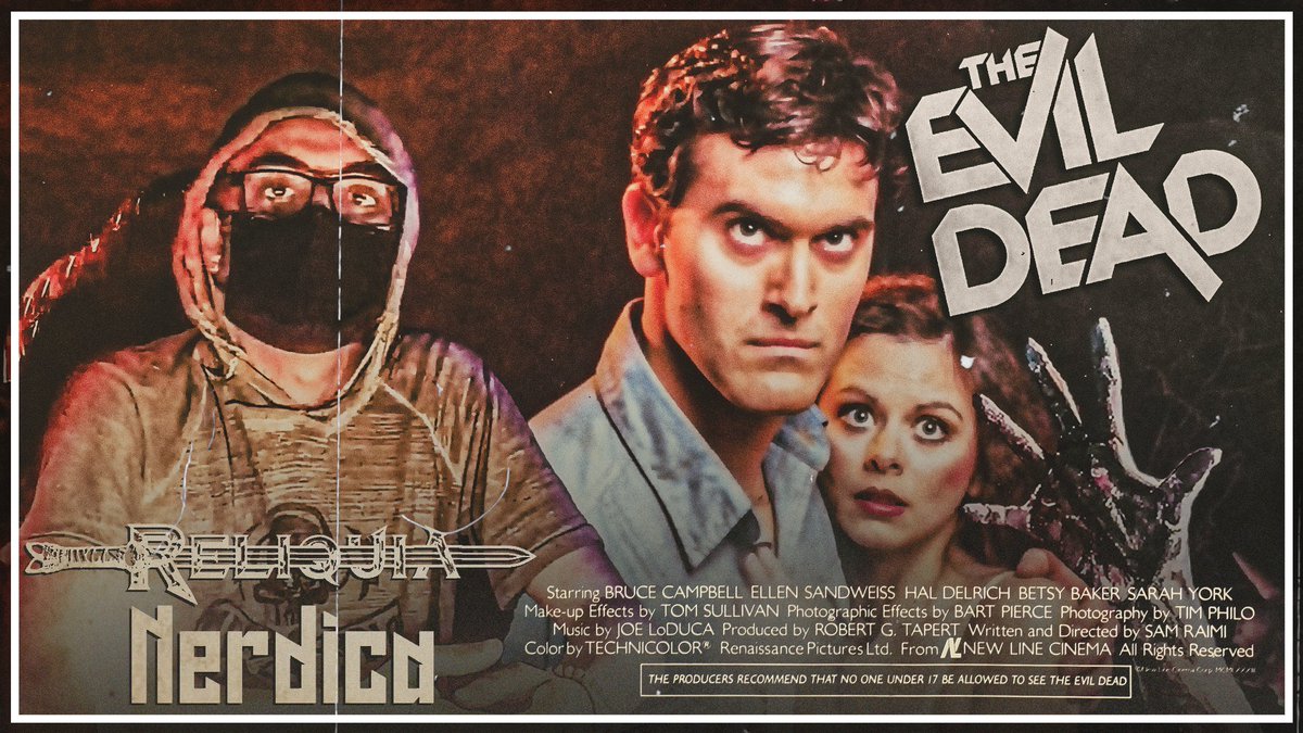 jamal0_'s tweet photo. A espera terminou! 

Conheça o Anfitrião e saiba um pouco mais sobre "Evil Dead — Uma Noite Alucinante"!
O vídeo tá bão demais, bora lá!!!
Link: https://t.co/msc8erNClg https://t.co/qSp74cfN2K