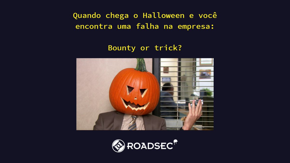Obs.: Não façam isso, crianças, é só um meme! 😂
#roadsec #dontstophacking #meme #theoffice